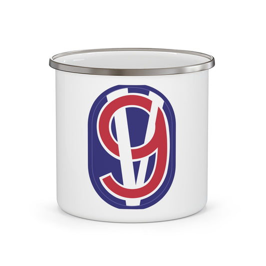 95th Infantry Division (U.S. Army) 12oz Enamel Mug-12oz-The Sticker Space