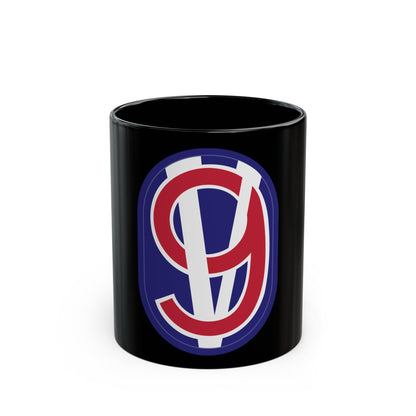 95th Infantry Division (U.S. Army) Black Coffee Mug-11oz-The Sticker Space