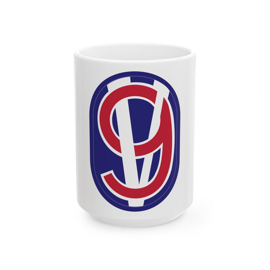 95th Infantry Division (U.S. Army) White Coffee Mug-15oz-The Sticker Space