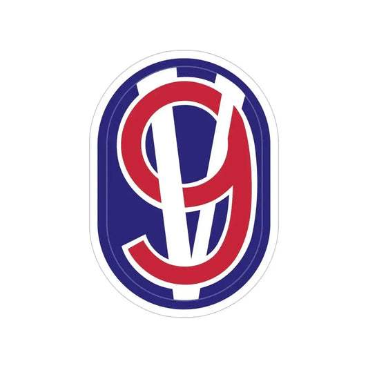 95th Infantry Division (U.S. Army) Transparent STICKER Die-Cut Vinyl Decal 6 Inch - The Sticker Space