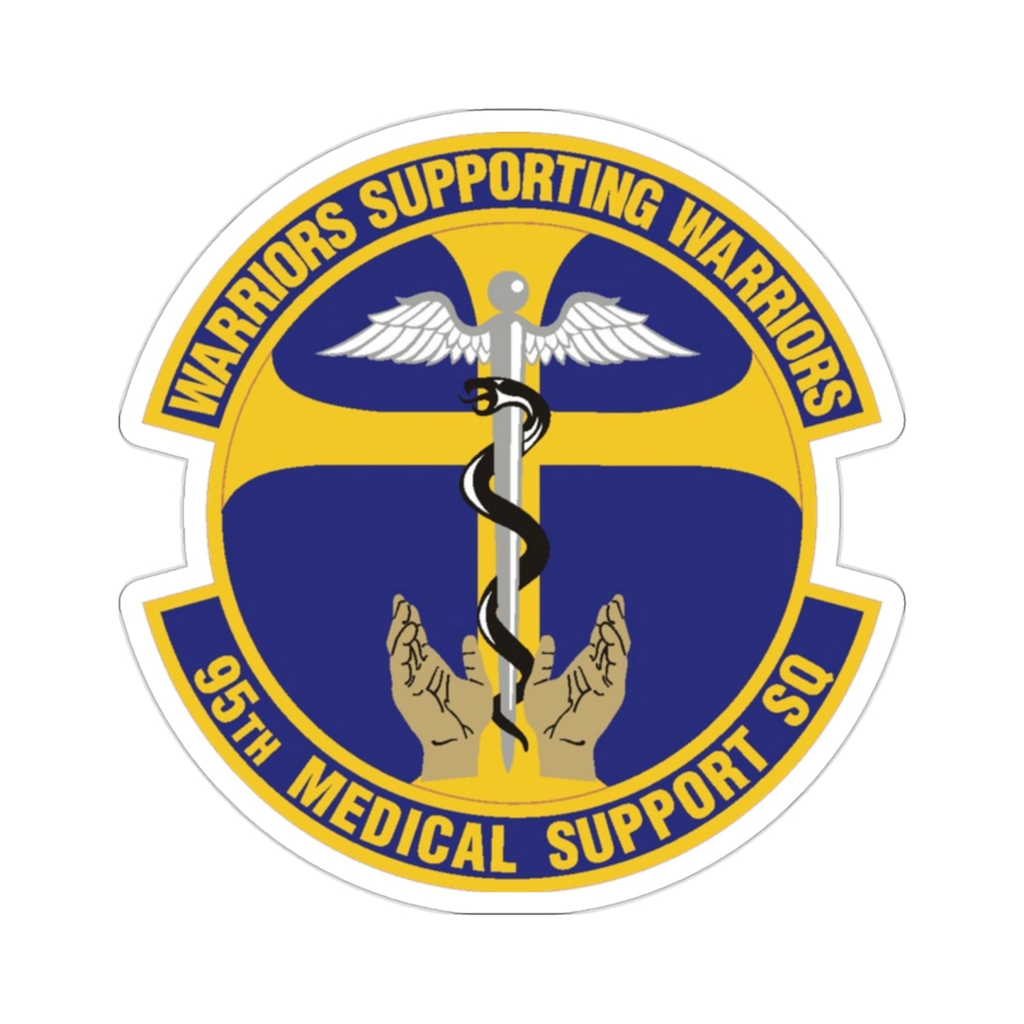 95th Medical Support Squadron (U.S. Air Force) STICKER Vinyl Die-Cut Decal-2 Inch-The Sticker Space