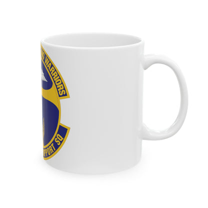 95th Medical Support Squadron (U.S. Air Force) White Coffee Mug-The Sticker Space