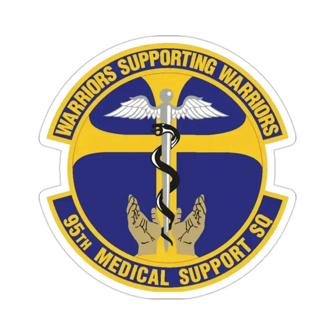 95th Medical Support Squadron (U.S. Air Force) STICKER Vinyl Die-Cut Decal 2 Inch - The Sticker Space