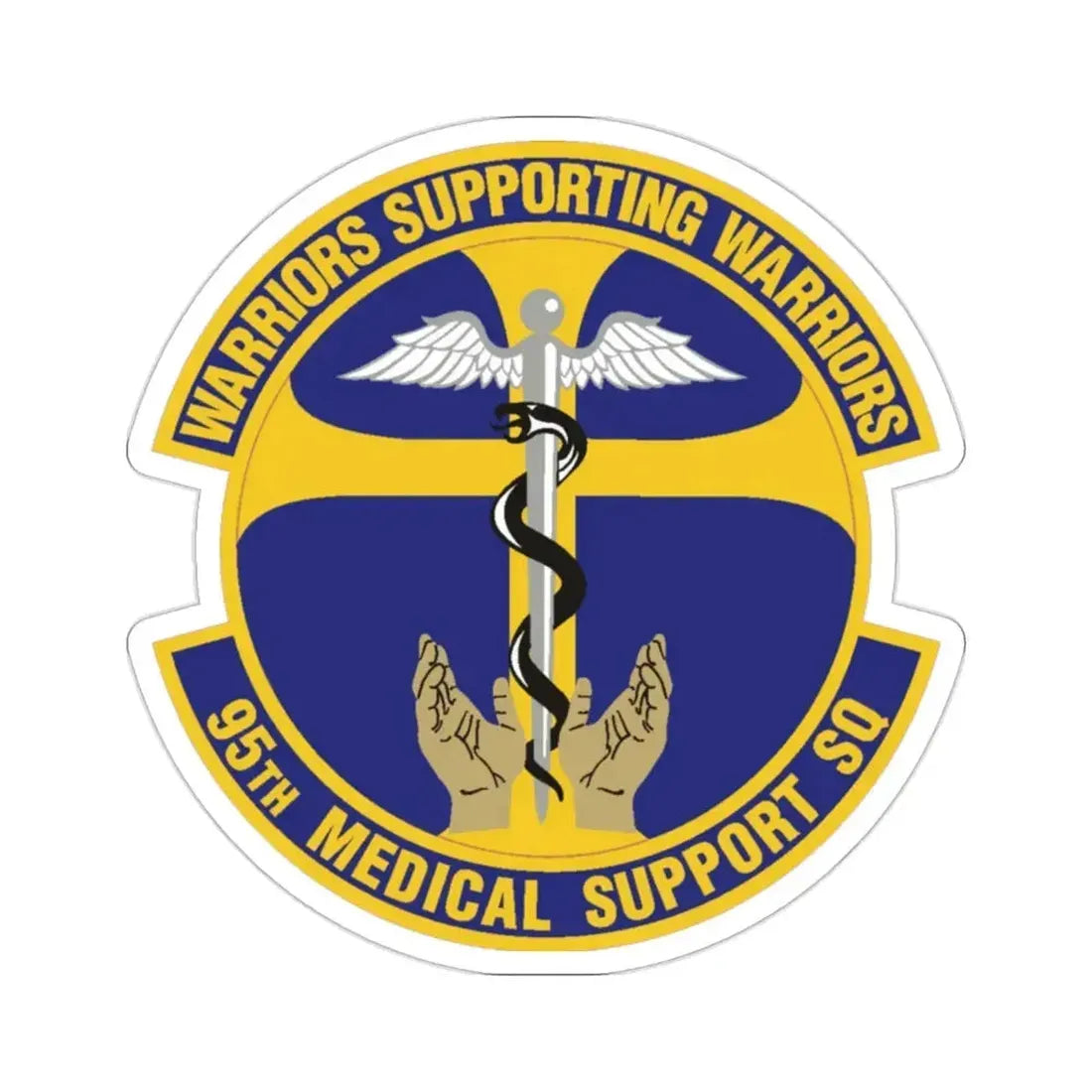 95th Medical Support Squadron (U.S. Air Force) STICKER Vinyl Die-Cut Decal 2 Inch - The Sticker Space