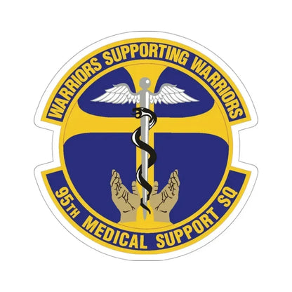 95th Medical Support Squadron (U.S. Air Force) STICKER Vinyl Die-Cut Decal 3 Inch - The Sticker Space