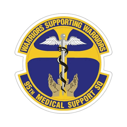95th Medical Support Squadron (U.S. Air Force) STICKER Vinyl Die-Cut Decal - The Sticker Space