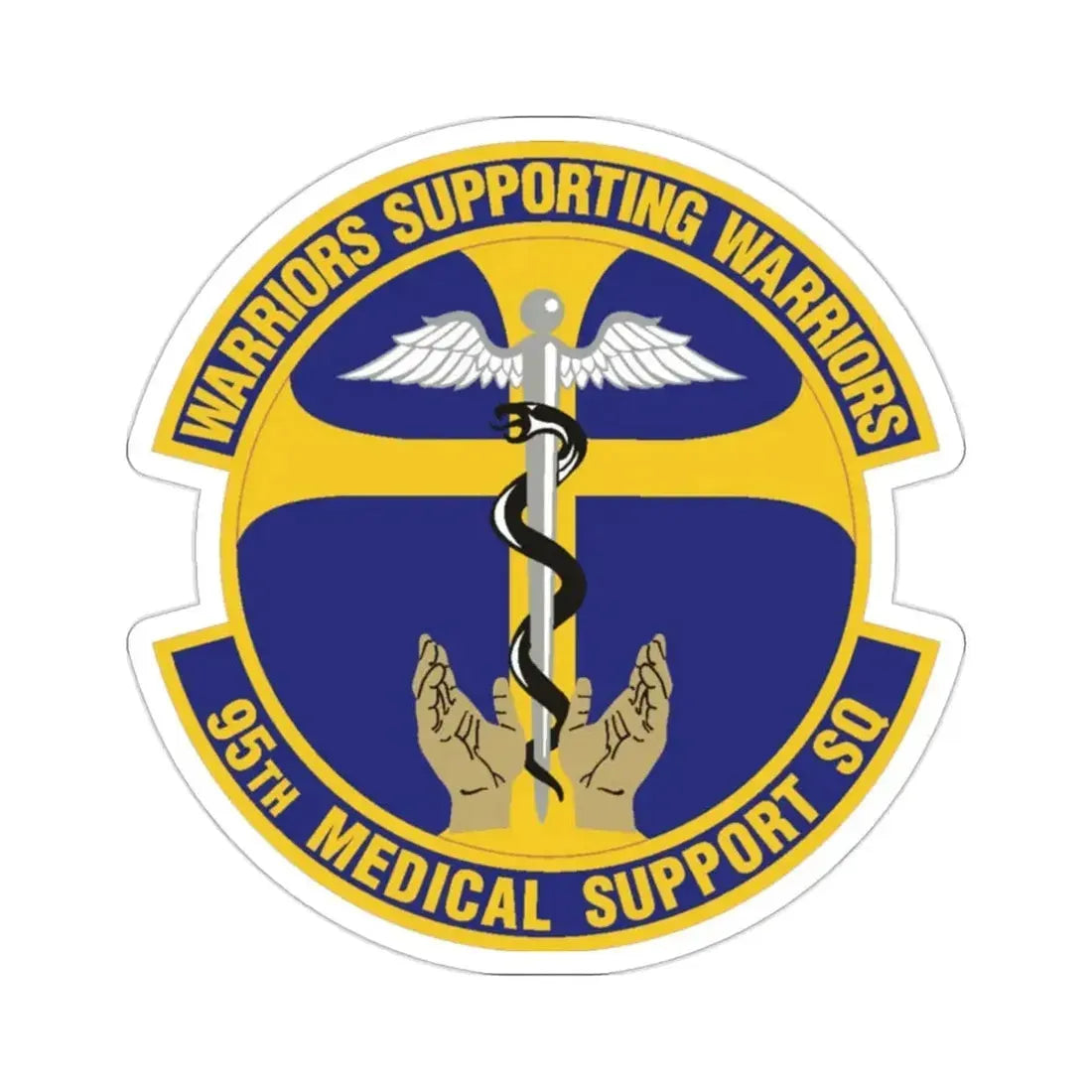 95th Medical Support Squadron (U.S. Air Force) STICKER Vinyl Die-Cut Decal - The Sticker Space