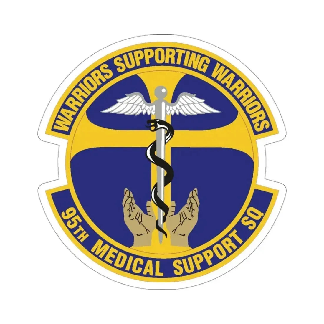 95th Medical Support Squadron (U.S. Air Force) STICKER Vinyl Die-Cut Decal - The Sticker Space