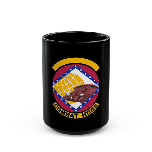 96 Aerial Port Sq AFRC (U.S. Air Force) Black Coffee Mug-15oz-The Sticker Space