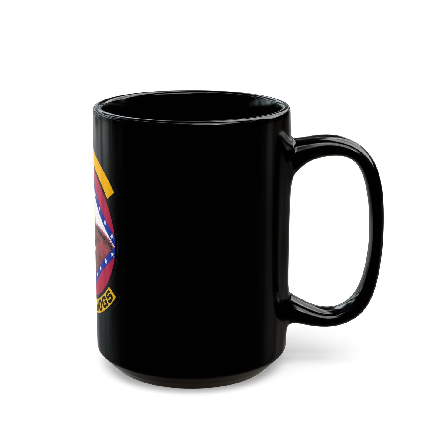 96 Aerial Port Sq AFRC (U.S. Air Force) Black Coffee Mug-The Sticker Space