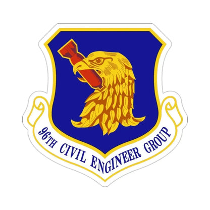 96 Civil Engineer Group AFMC (U.S. Air Force) STICKER Vinyl Die-Cut Decal 2 Inch - The Sticker Space