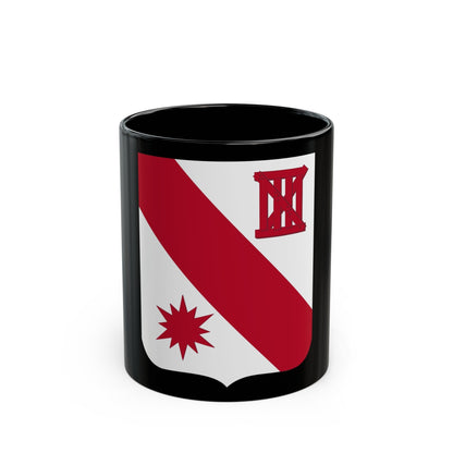 96 Engineer Battalion 2 (U.S. Army) Black Coffee Mug-11oz-The Sticker Space