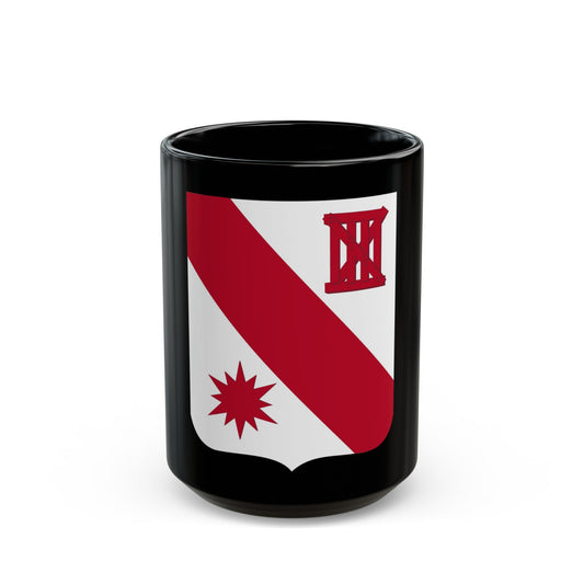 96 Engineer Battalion 2 (U.S. Army) Black Coffee Mug-15oz-The Sticker Space