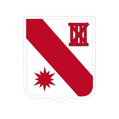 96 Engineer Battalion 2 (U.S. Army) Transparent STICKER Die-Cut Vinyl Decal 4 Inch - The Sticker Space