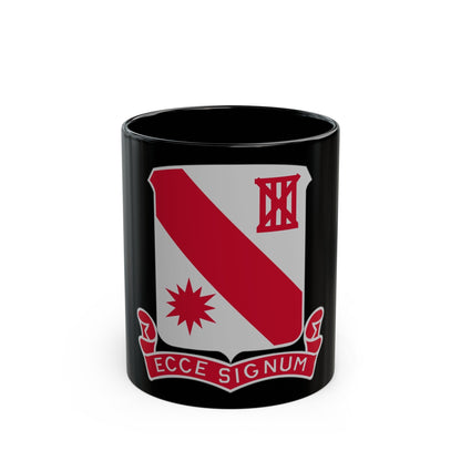 96 Engineer Battalion (U.S. Army) Black Coffee Mug-11oz-The Sticker Space