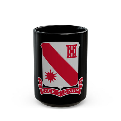 96 Engineer Battalion (U.S. Army) Black Coffee Mug-15oz-The Sticker Space