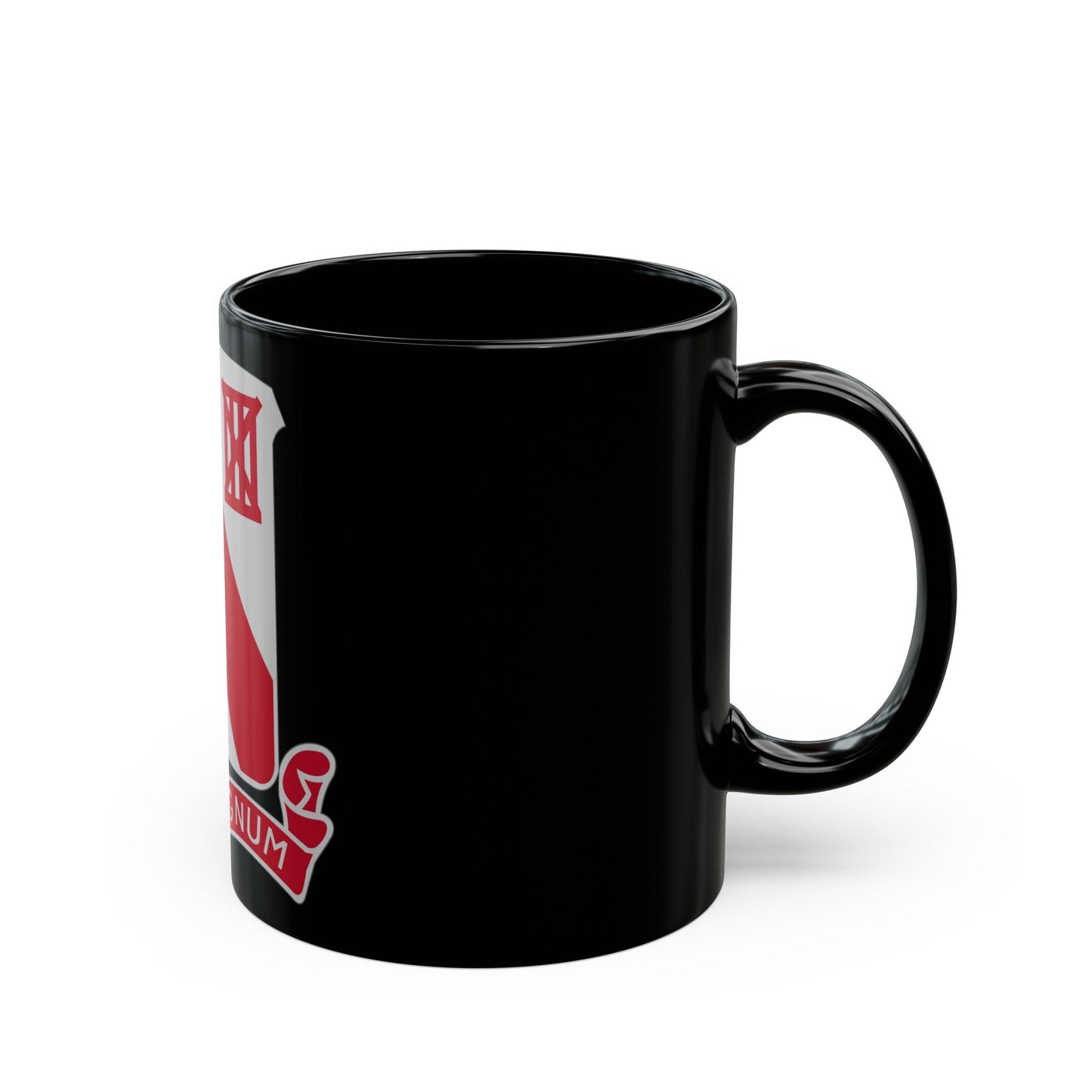 96 Engineer Battalion (U.S. Army) Black Coffee Mug-The Sticker Space