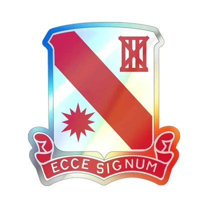 96 Engineer Battalion (U.S. Army) Holographic STICKER Die-Cut Vinyl Decal - The Sticker Space