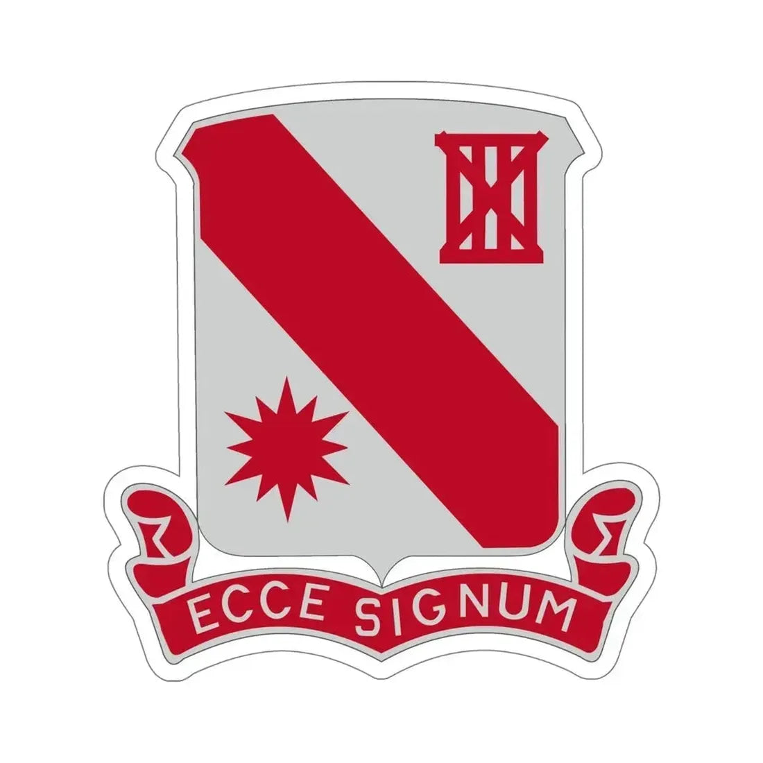 96 Engineer Battalion (U.S. Army) STICKER Vinyl Die-Cut Decal 6 Inch - The Sticker Space