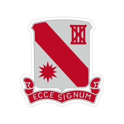 96 Engineer Battalion (U.S. Army) Transparent STICKER Die-Cut Vinyl Decal - The Sticker Space