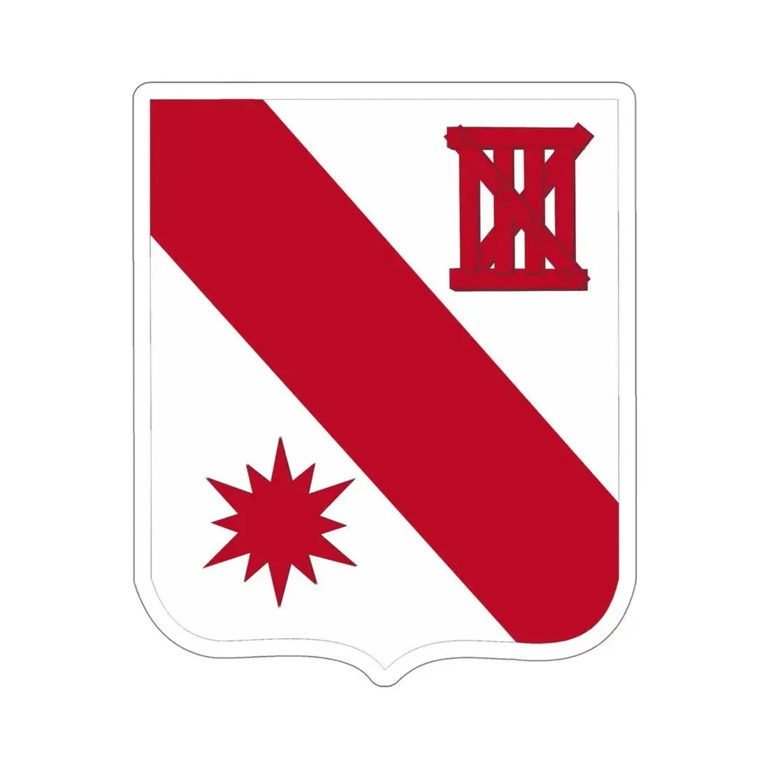 96 Engineer Battalion v2 (U.S. Army) STICKER Vinyl Die-Cut Decal - The Sticker Space