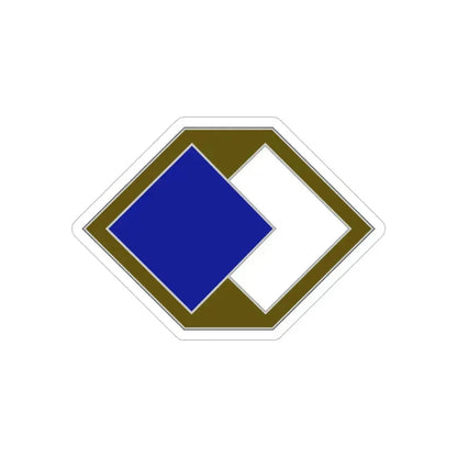 96 Sustainment Brigade (U.S. Army) REVERSE PRINT Transparent Die-Cut STICKER 5 Inch Die-Cut Transparent - The Sticker Space