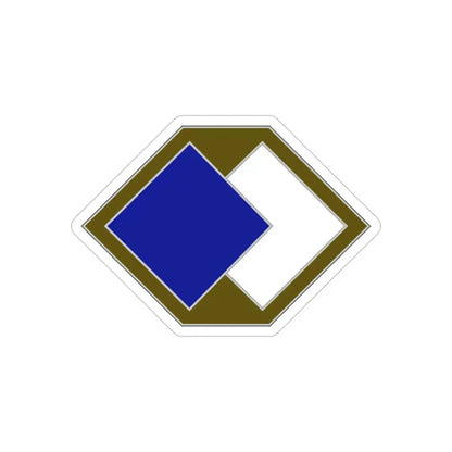 96 Sustainment Brigade (U.S. Army) REVERSE PRINT Transparent Die-Cut STICKER - The Sticker Space