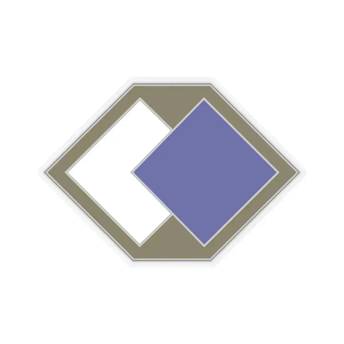 96 Sustainment Brigade (U.S. Army) STICKER Vinyl Kiss-Cut Decal 2 Inch Transparent - The Sticker Space