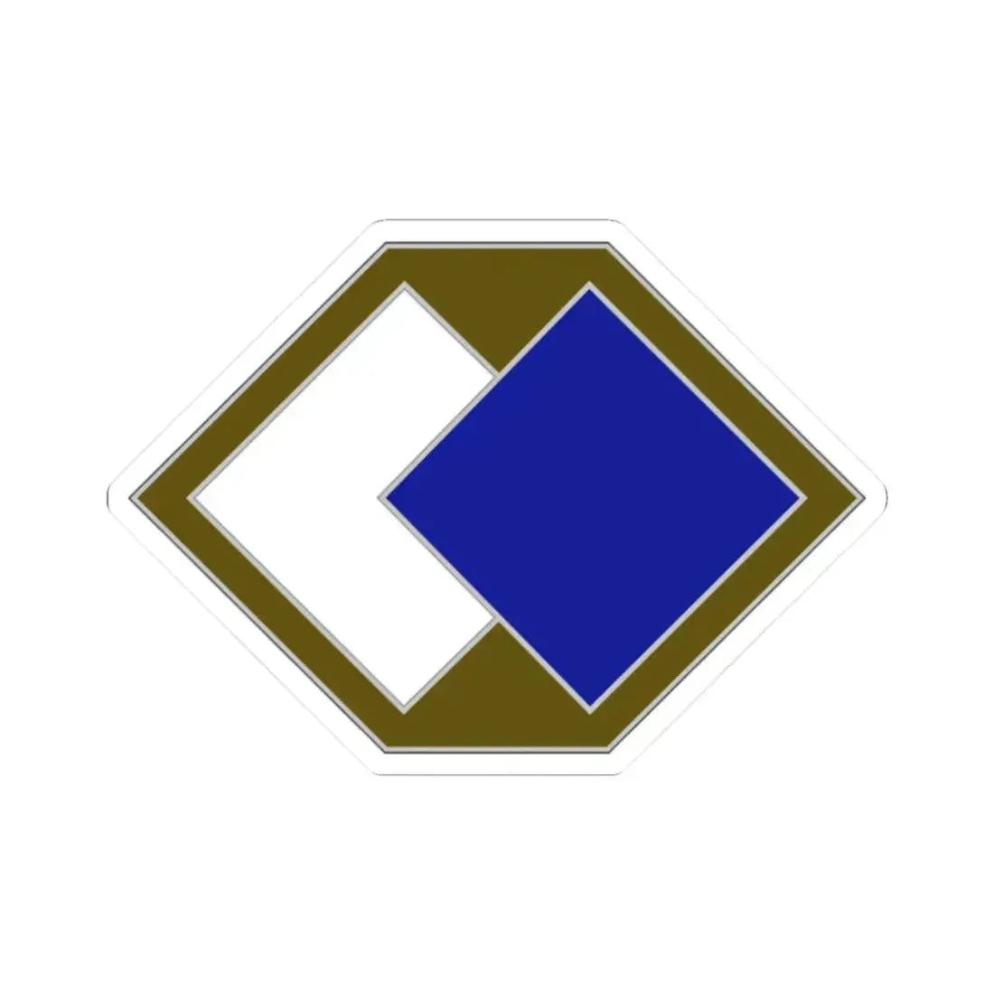 96 Sustainment Brigade (U.S. Army) STICKER Vinyl Kiss-Cut Decal 2 Inch White - The Sticker Space