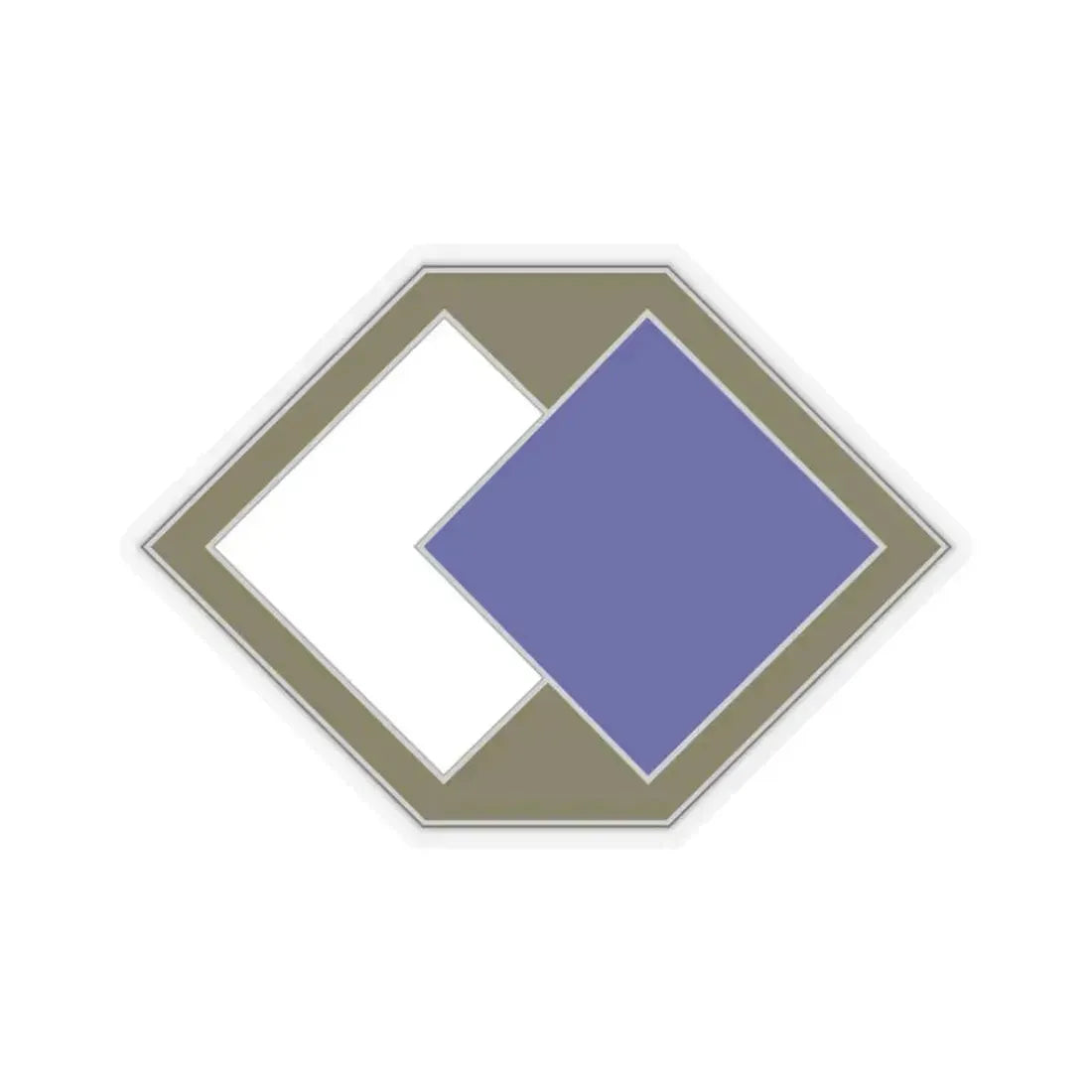 96 Sustainment Brigade (U.S. Army) STICKER Vinyl Kiss-Cut Decal 3 Inch Transparent - The Sticker Space