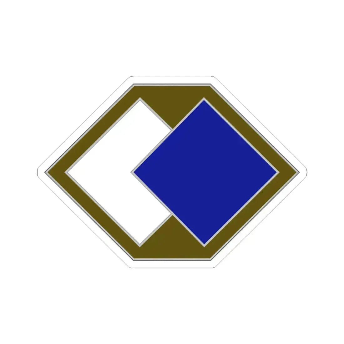 96 Sustainment Brigade (U.S. Army) STICKER Vinyl Kiss-Cut Decal 3 Inch White - The Sticker Space