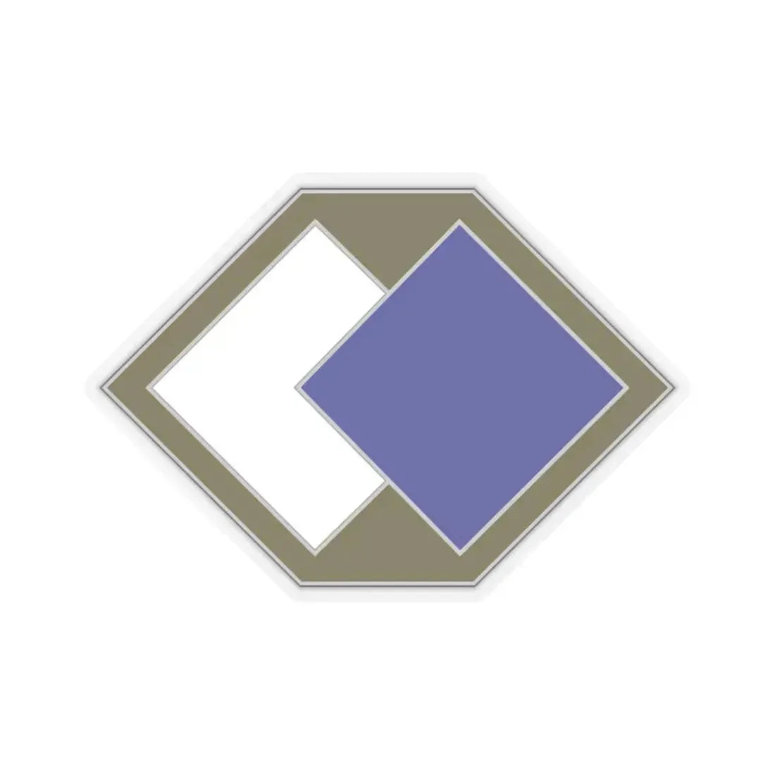 96 Sustainment Brigade (U.S. Army) STICKER Vinyl Kiss-Cut Decal 6 Inch Transparent - The Sticker Space