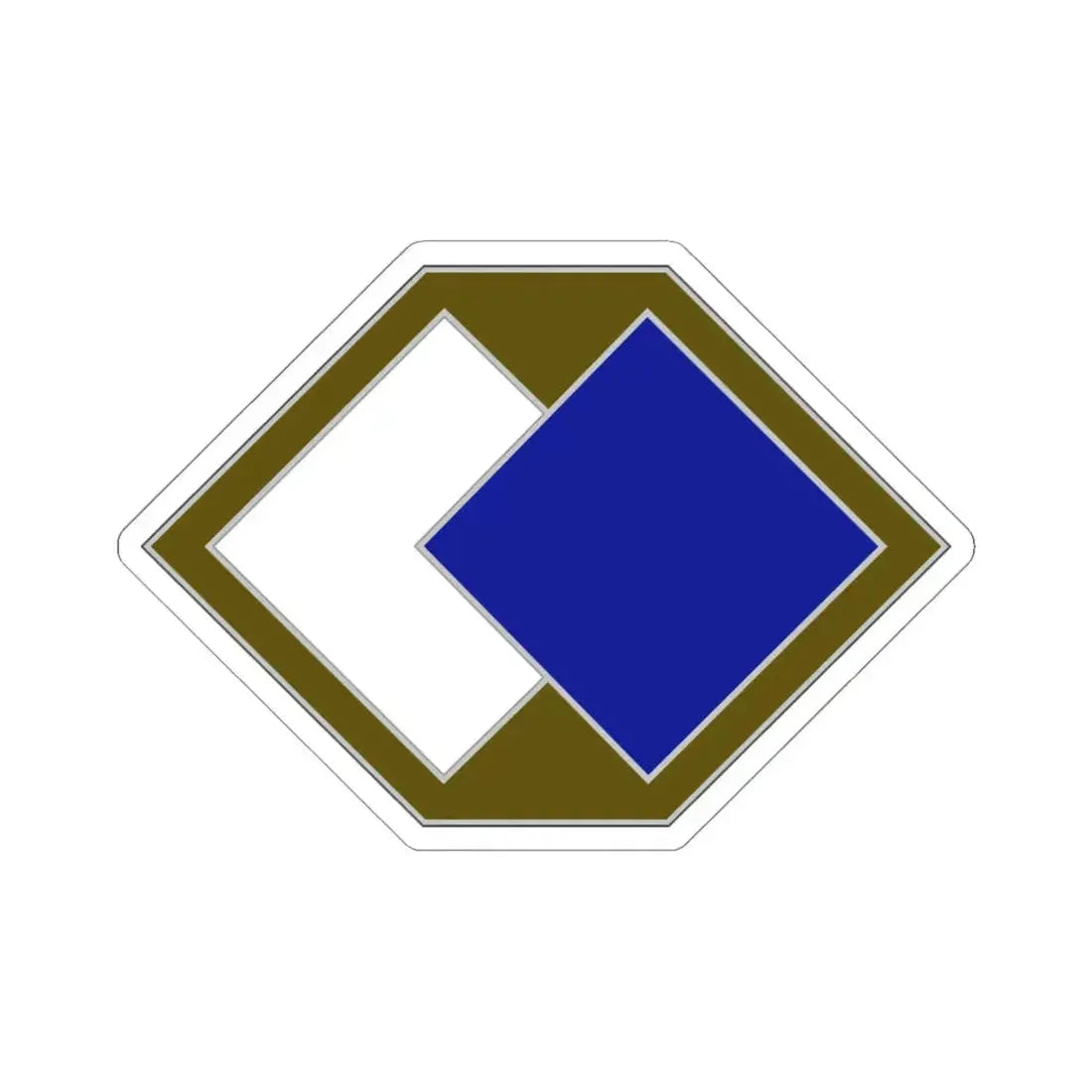 96 Sustainment Brigade (U.S. Army) STICKER Vinyl Kiss-Cut Decal 6 Inch White - The Sticker Space