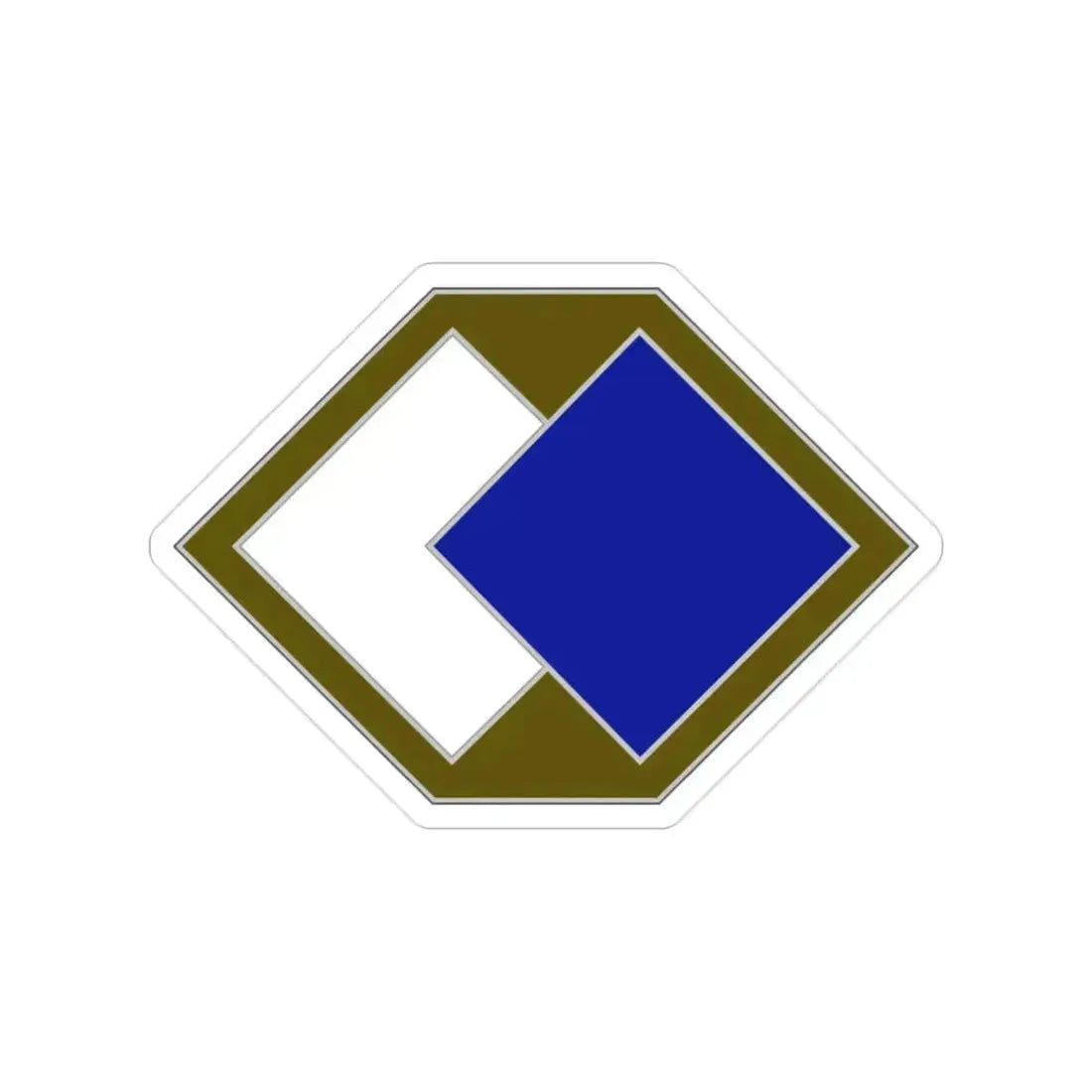 96 Sustainment Brigade (U.S. Army) Transparent STICKER Die-Cut Vinyl Decal 2 Inch - The Sticker Space