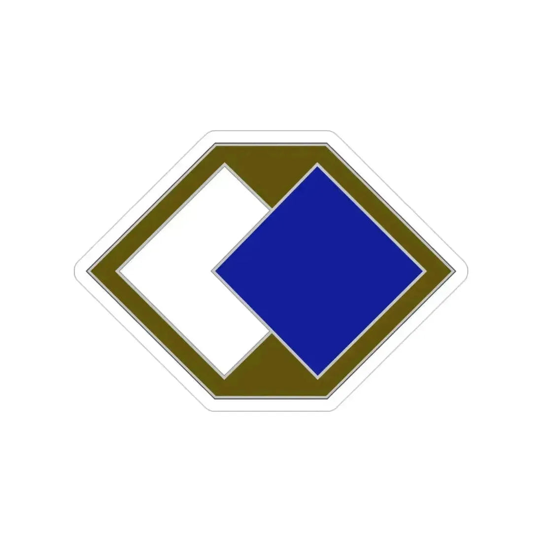 96 Sustainment Brigade (U.S. Army) Transparent STICKER Die-Cut Vinyl Decal 3 Inch - The Sticker Space