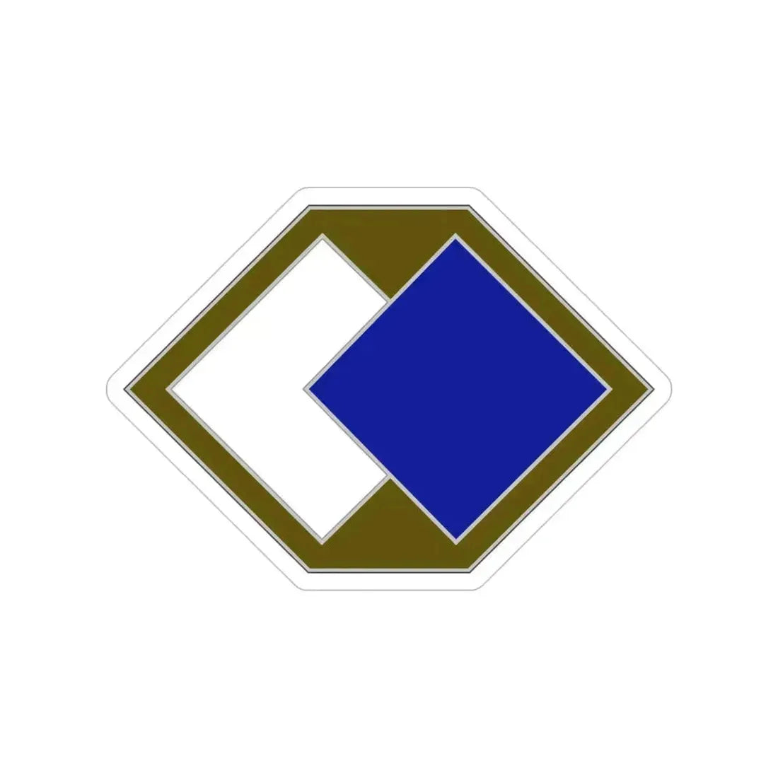 96 Sustainment Brigade (U.S. Army) Transparent STICKER Die-Cut Vinyl Decal 4 Inch - The Sticker Space