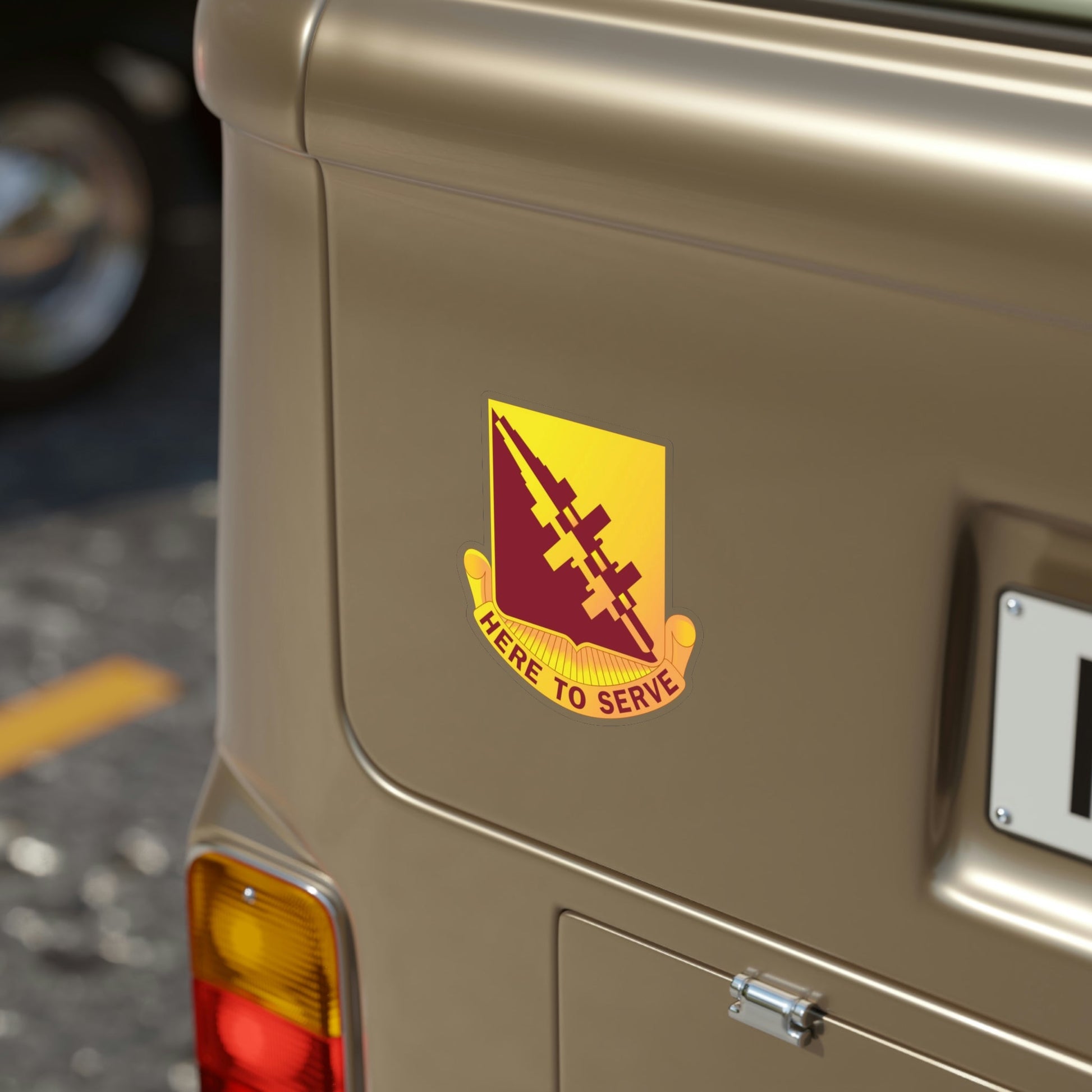 96 Transportation Battalion (U.S. Army) Transparent STICKER Die-Cut Vinyl Decal-The Sticker Space