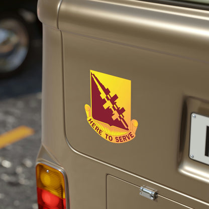 96 Transportation Battalion (U.S. Army) Transparent STICKER Die-Cut Vinyl Decal-The Sticker Space