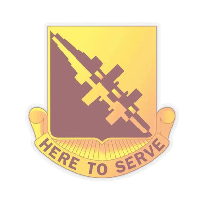 96 Transportation Battalion (U.S. Army) STICKER Vinyl Kiss-Cut Decal 6 Inch Transparent - The Sticker Space