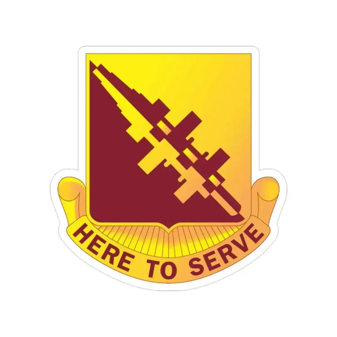 96 Transportation Battalion (U.S. Army) Transparent STICKER Die-Cut Vinyl Decal 2 Inch - The Sticker Space