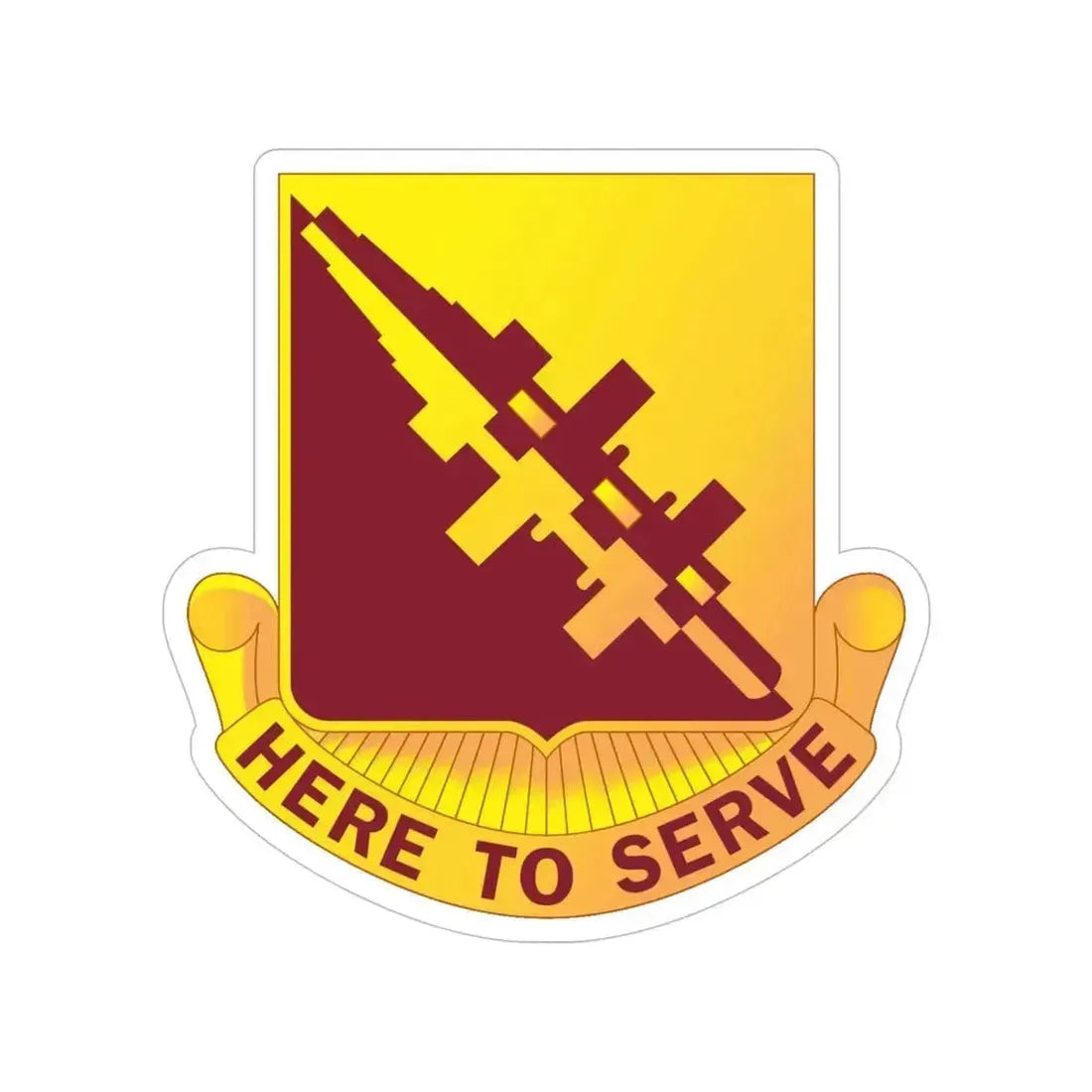 96 Transportation Battalion (U.S. Army) Transparent STICKER Die-Cut Vinyl Decal 6 Inch - The Sticker Space