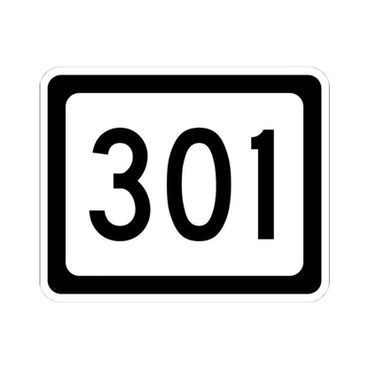WV-301 (Virginia) (Road Sign) STICKER Vinyl Kiss-Cut Decal