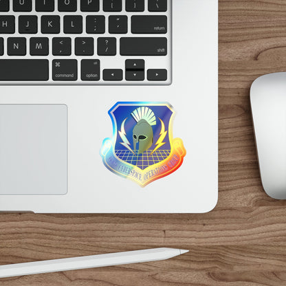 960th Cyberspace Operations Group (U.S. Air Force) Holographic STICKER Die-Cut Vinyl Decal-The Sticker Space