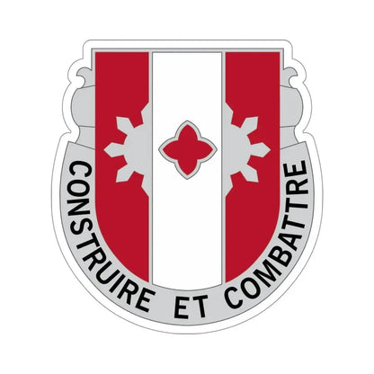961 Engineer Battalion (U.S. Army) STICKER Vinyl Die-Cut Decal - The Sticker Space