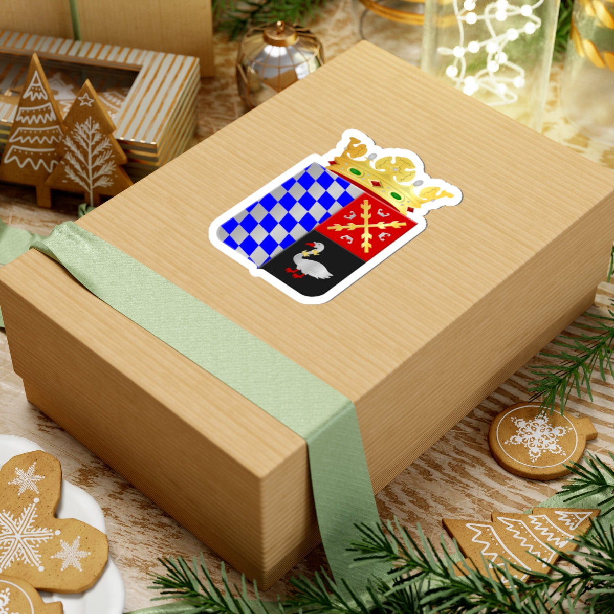 Barsingerhorn wapen 1971 (Netherlands) (Coat of Arms) STICKER Vinyl Kiss-Cut Decal