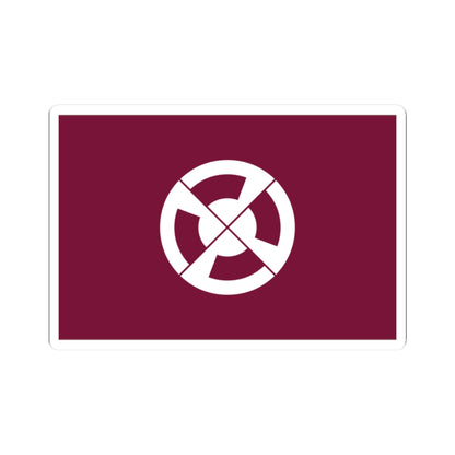Flag of Shimabara Nagasaki (Japan) STICKER Vinyl Kiss-Cut Decal