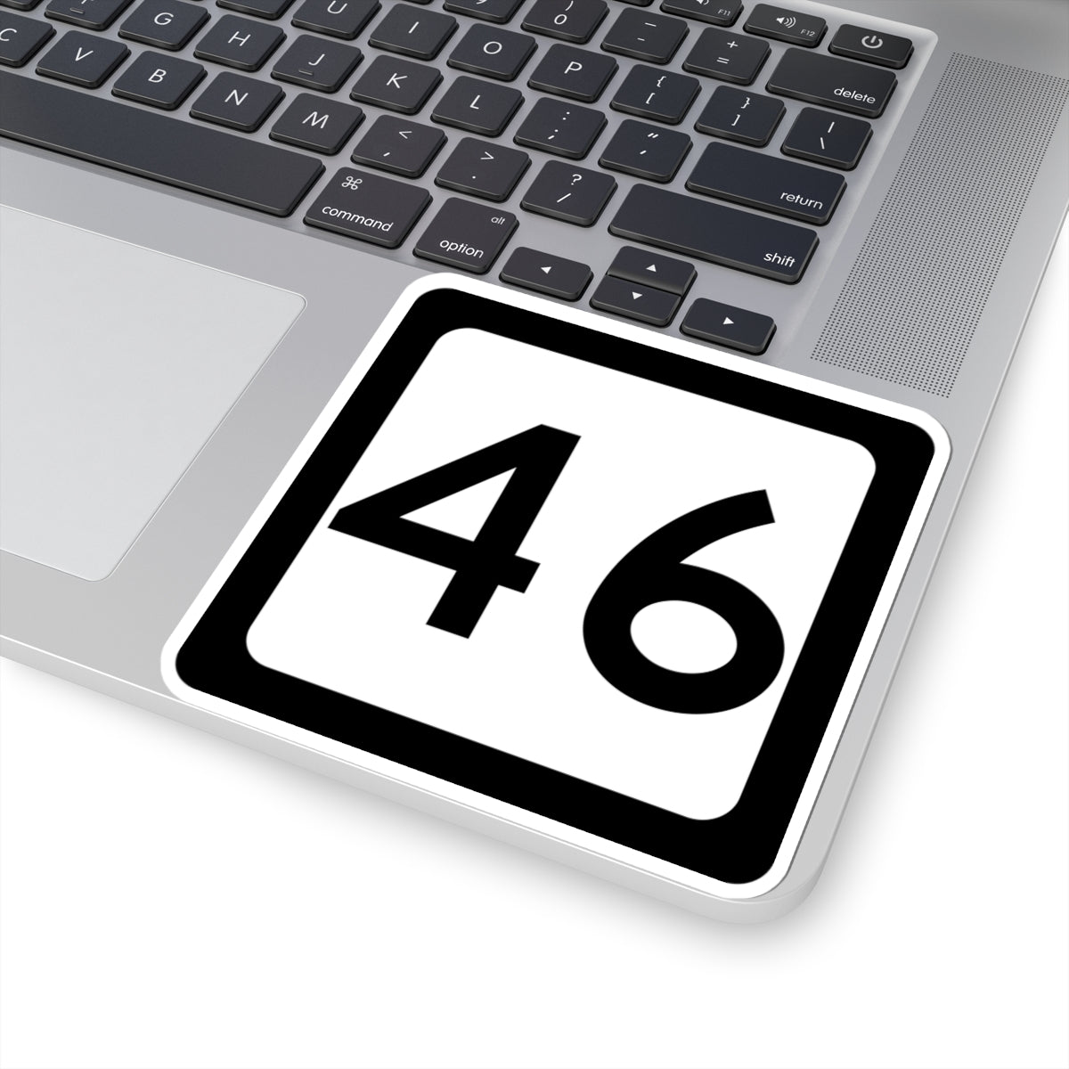WV-46 (Virginia) (Road Sign) STICKER Vinyl Kiss-Cut Decal