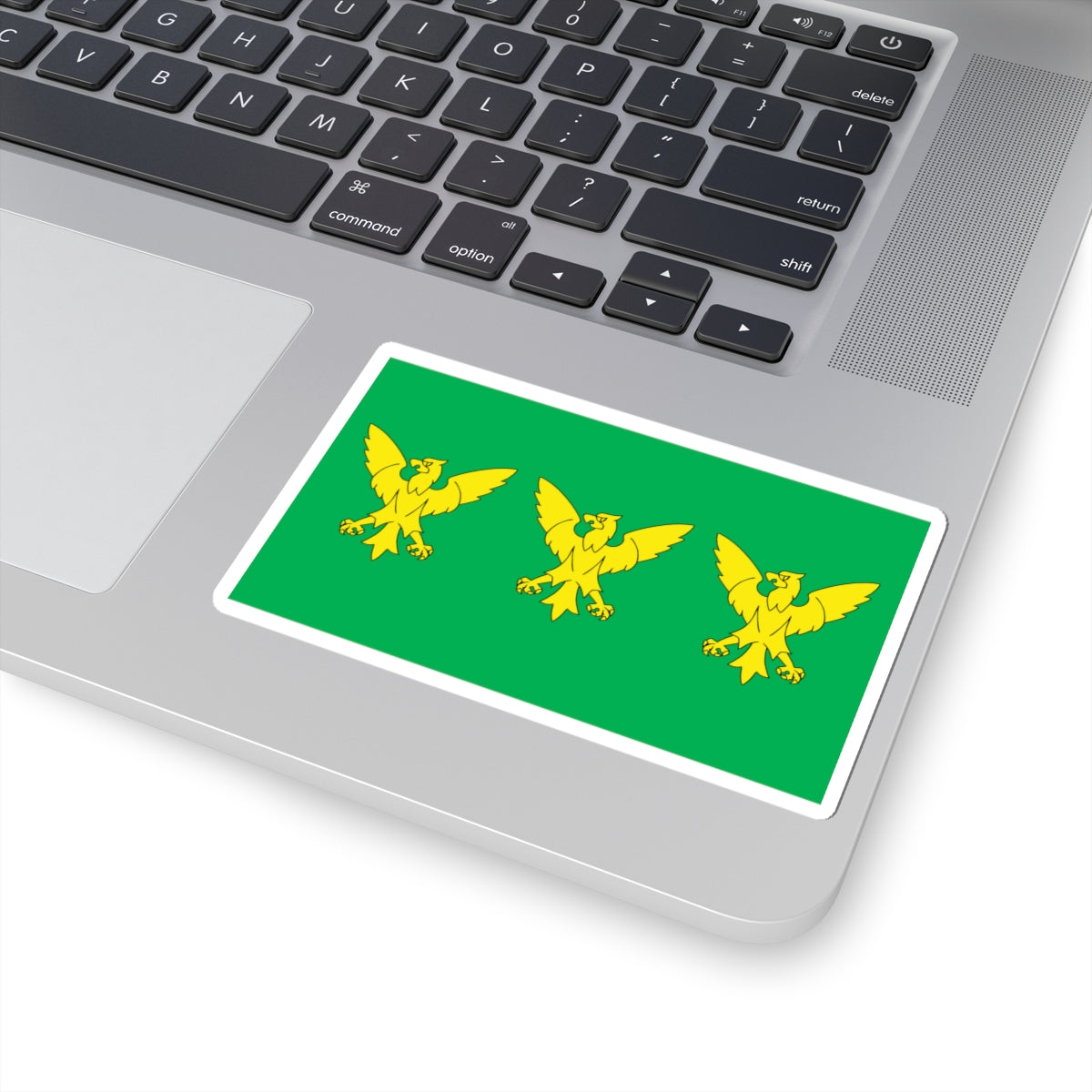 Flag of Caernarfonshire (United Kingdom) STICKER Vinyl Kiss-Cut Decal
