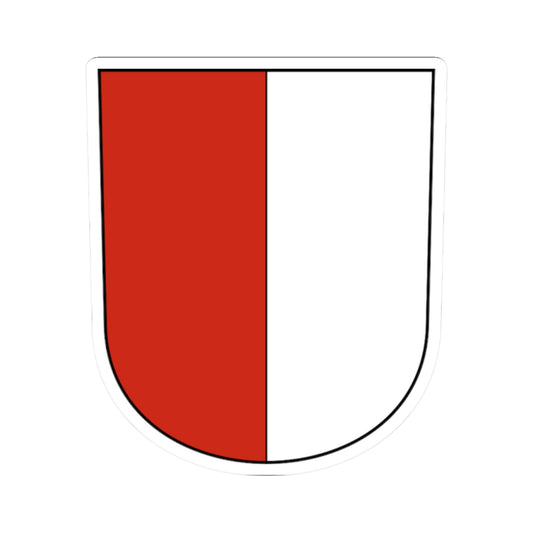 BalmBeiGünsberg-blazon (Switzerland) (Coat of Arms) STICKER Vinyl Kiss-Cut Decal