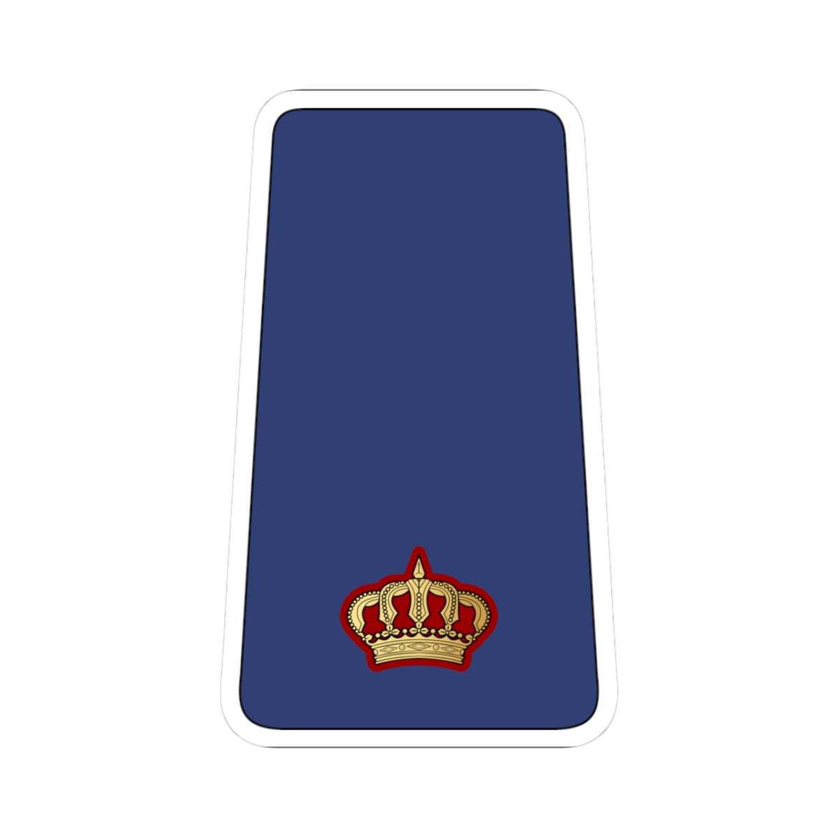 10. KAF MAJ (Kuwait) (Military Rank) STICKER Vinyl Kiss-Cut Decal